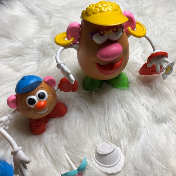 Mr. Potato Head Family Set Vintage Playskool 1986 Complete set with Box - Picture 7 of 12